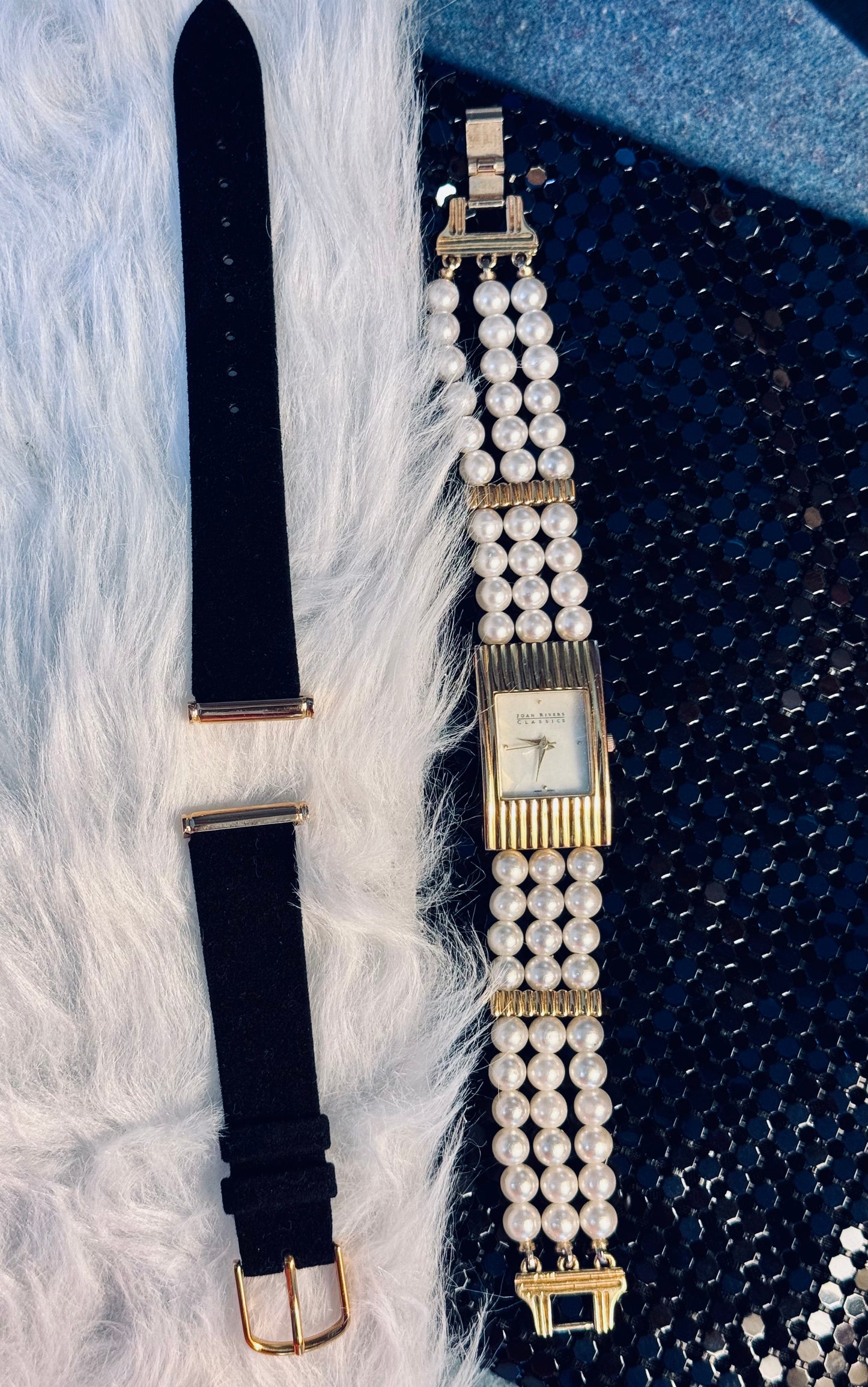 Joan Rivers "Night and Day" watch set