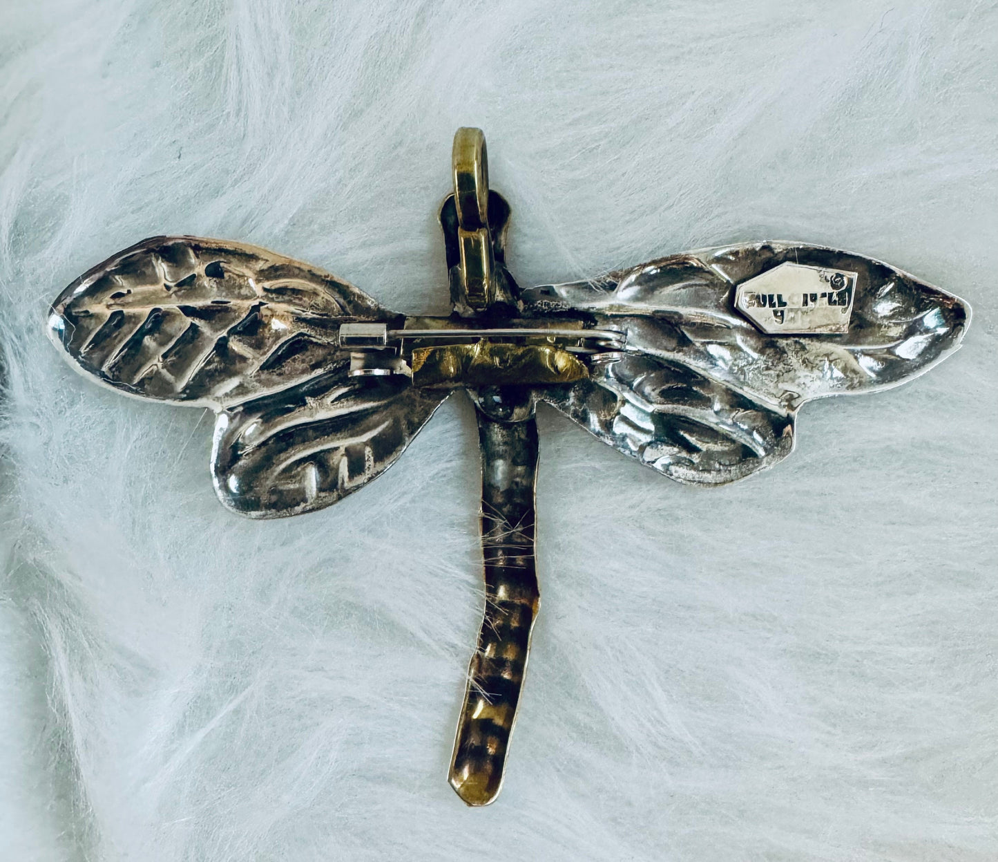 Vintage Dragonfly Brooch/Pendant SS