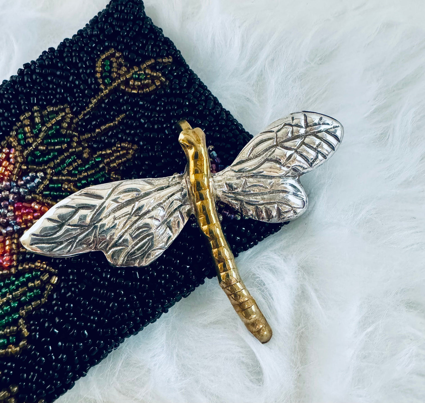 Vintage Dragonfly Brooch/Pendant SS