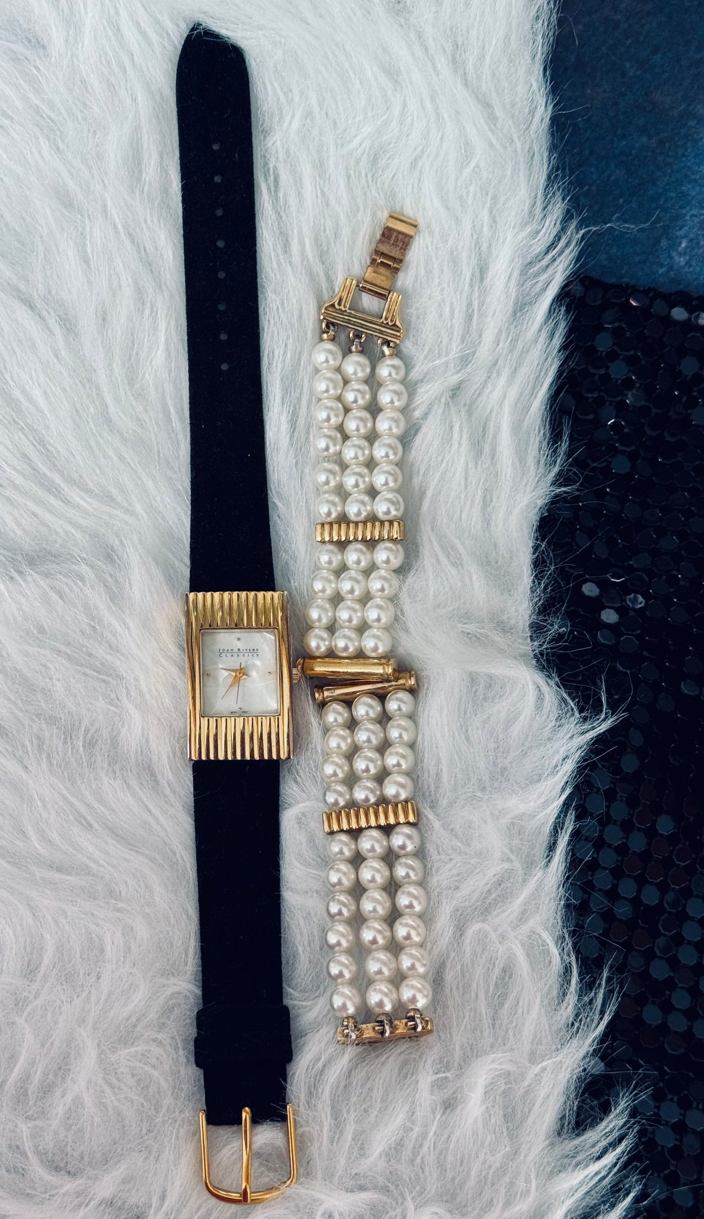 Joan Rivers "Night and Day" watch set