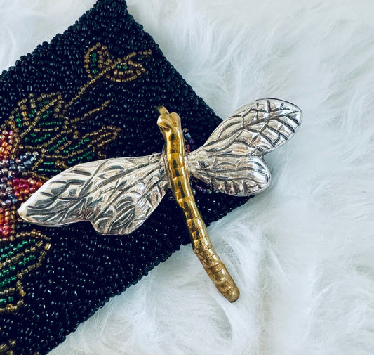 Vintage Dragonfly Brooch/Pendant SS