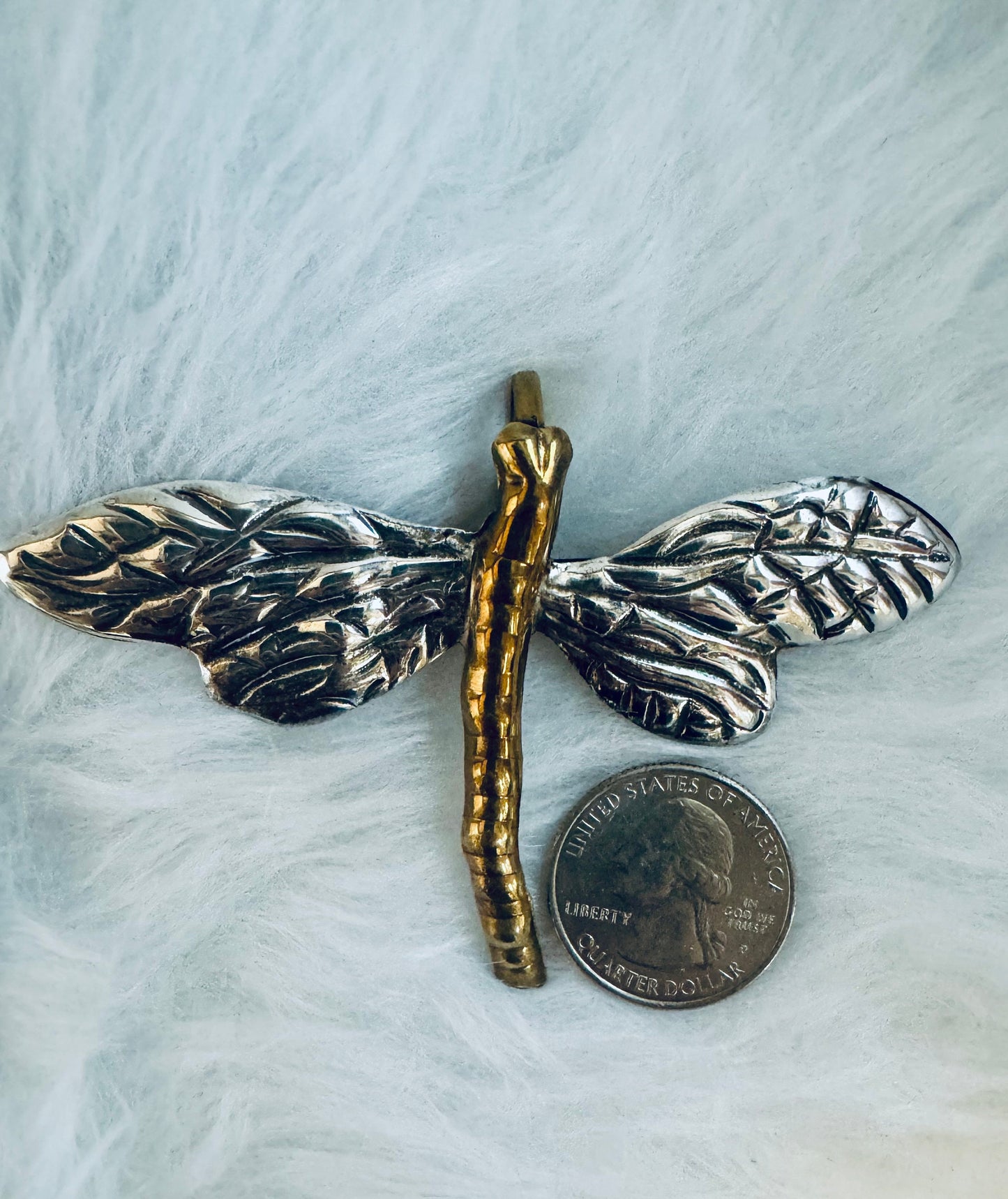 Vintage Dragonfly Brooch/Pendant SS